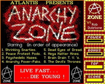 Anarchy Zone (1988)(Atlantis)[h2][ZONE] screen shot title